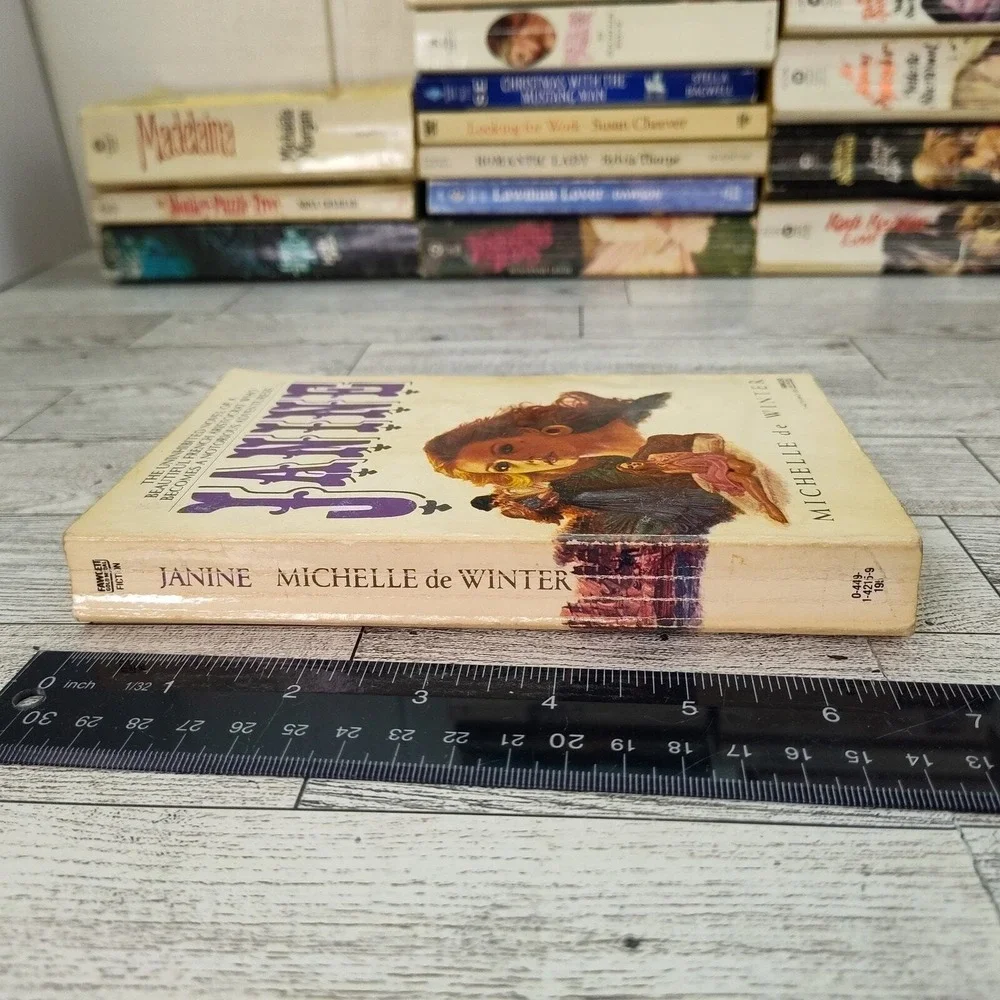 Janine Michelle‎ de Winter 1979 Fawcett Gold Medal Vintage Historical Romance PB